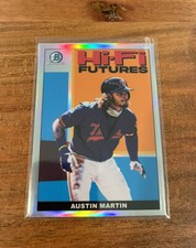 Austin Martin 2022 Bowman Chrome Prospects Hi-Fi Futures Refractor NRMT+