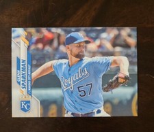 2020 Topps Series 2 Glenn Sparkman #679 Kansas City Royals