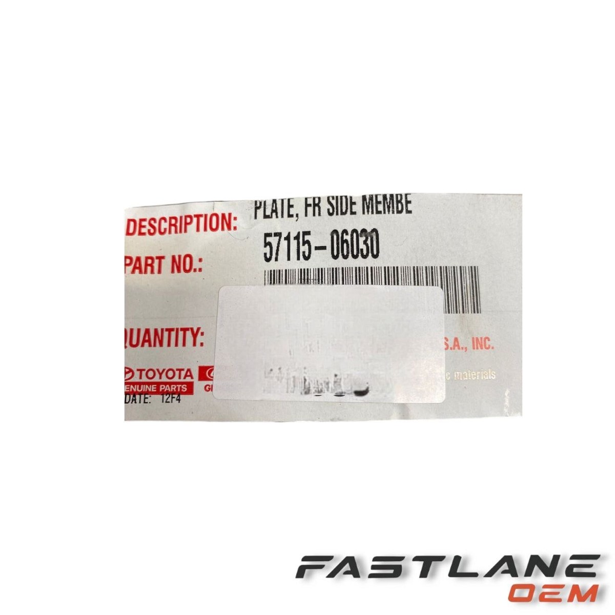 Genuine Toyota Outer Rail 57115-06030 for sale online | eBay