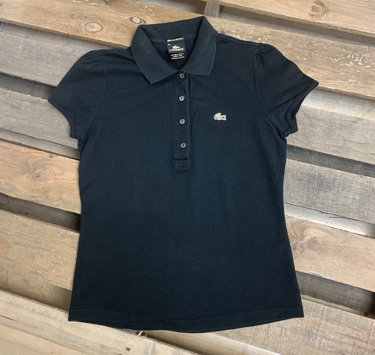 WOMAN'S LACOSTE CROCODILE LOGO POLO STYLE “SERIE LIMITEE