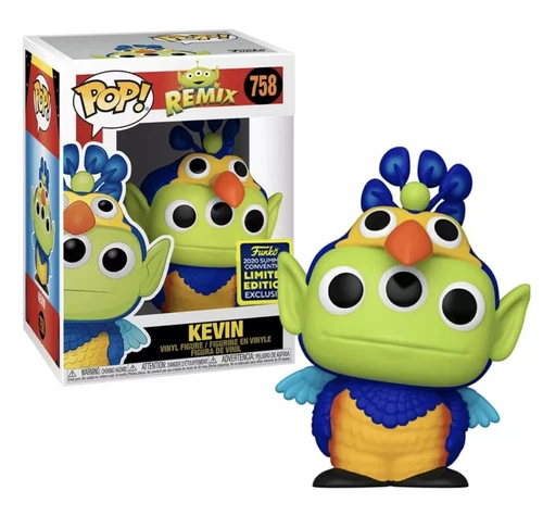 Funko Pop Disney Kevin Alien Remix SDCC 2020 Shared Sticker In Hand #758