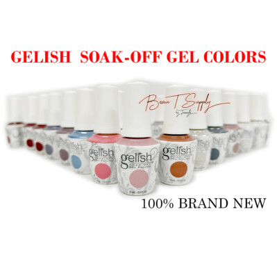 Gelish Soak-Off Gel Polish NEW BOTTLE 0.5 oz! (Part 2 : #10797 - 10969) Updated