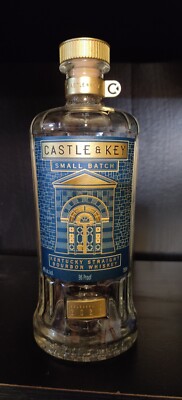 Castle & Key Batch #3 Small Batch Kentucky Straight Bourbon Whiskey EMPTY Bottle