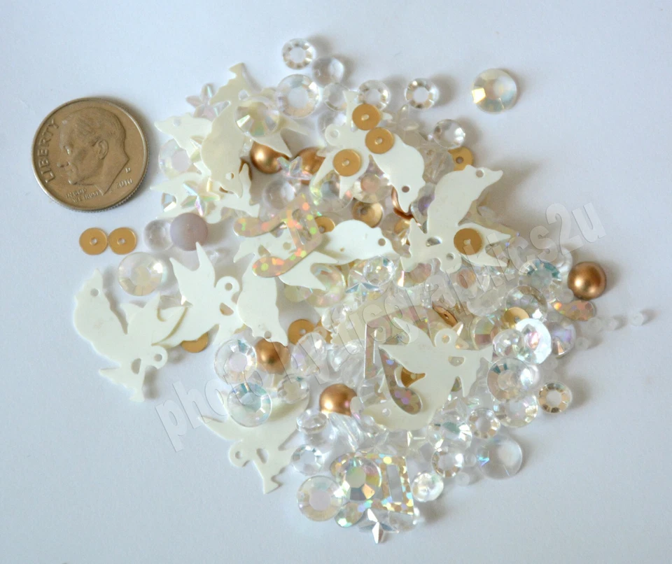 Angel's Song ~ Sparkletz / Gemstones ~ Sequins ~ Angel & Musical Note Confetti - Image 4 of 4