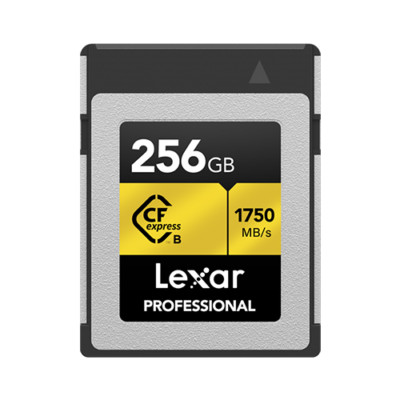 Lexar 256GB CFexpress PRO Type B Gold Series 1750MB/s
