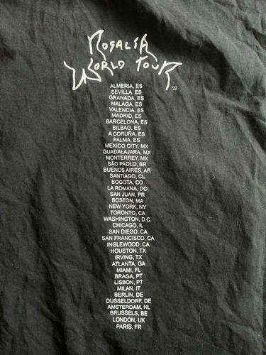 Rosalia Motomami World Tour 2022 Graphic T Shirt Size S - Picture 8 of 10
