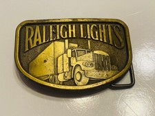 Vintage Belt Buckle - Raleigh Lights