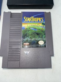 StarTropics (Nintendo NES,)  W/ Box