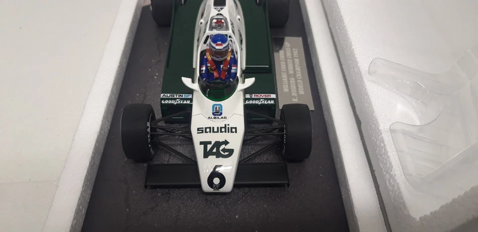 1/18 WILLIAMS FORD FW08 #6- WORLD CHAMP.  1982 -K. ROSBERG-MINICHAMPS - Immagine 3 di 4