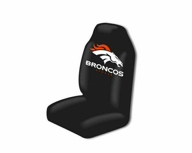 Denver Broncos Seat Cover High Back Licensed 1 pc NFL eBay