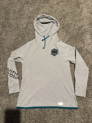 Disney Star Wars Galaxy Edge 709 First Order Gray Dri Fit Hoodie Youth Large