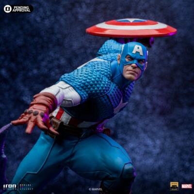 アメコミ iron studios captain america 1/10 Iron Studios 1:10 Captain America The First Avenger Statue, MCU 10 アメコミ