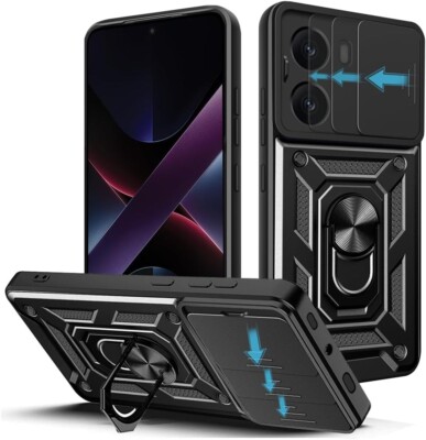 Case Cover Protection Ring Camera for Xiaomi Poco X7 Pro 5G/X5 Pro