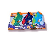 3 Pack Pistol Squirt Guns