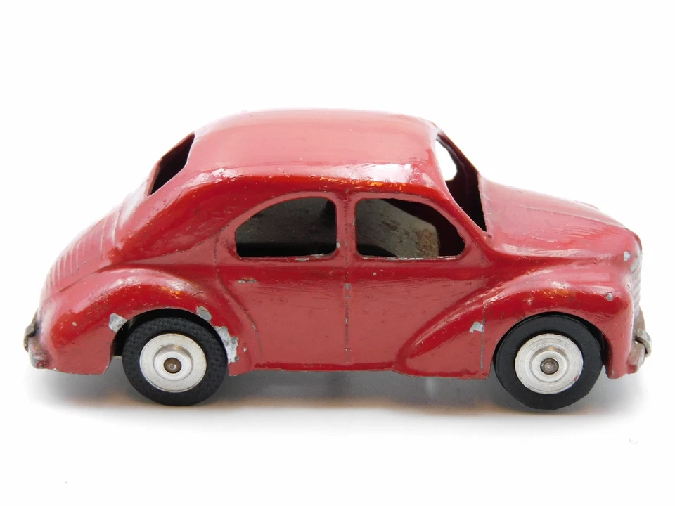 CIJ Europarc Renault 4CV mecanique 1/43 vintage die cast 3/48 model car wind up - Immagine 4 di 4