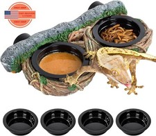 Repisa de alimentaci n magn tica para reptiles, repisa de alimentaci n para