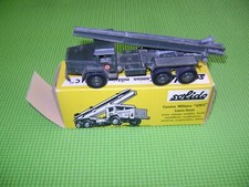 SOLIDO 201 CAMION MILITAIRE UNIC LANCE FUSEE EN BOITE D'ORIGINE