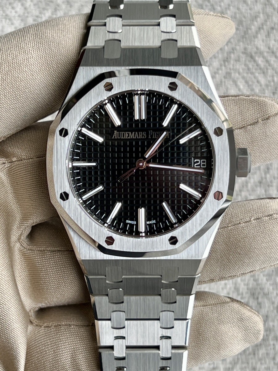 2023 Audemars Piguet Royal Oak Black Dial Brand New Complete