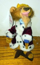 Vintage Disney Store Mini Bean Bag Plush Doll Robin Hood Prince John NWT