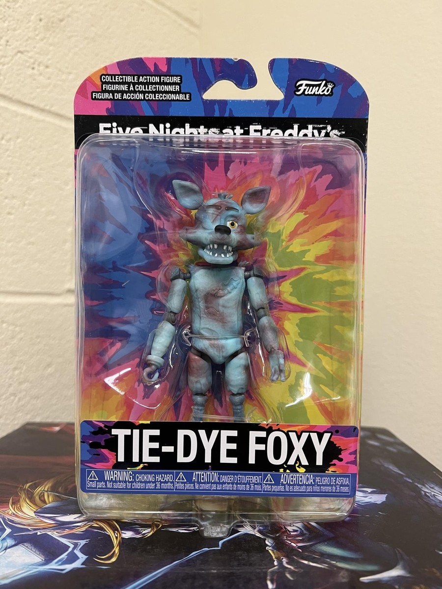 FUNKO Five Nights at Freddy's TIE-DYE FOXY Action Figure | eBay