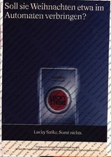Lucky Strike Werbung Anzeige Reklame