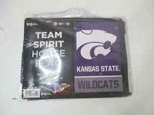 IPG Team Sports Team Spirit Kansas 28" x 40" Purple/Gray House Flag