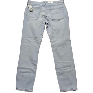 H&M Men's Distressed Denim Jeans Light Blue Mid Rise Stretch Slim back