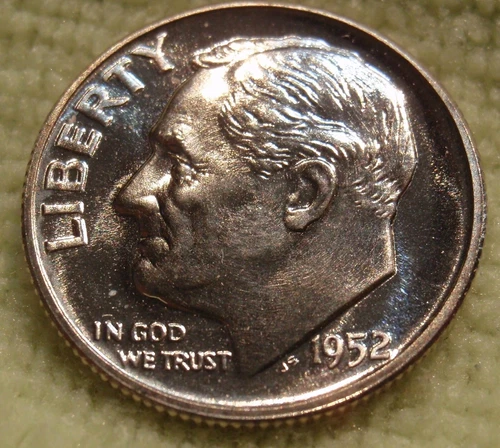 1952 Roosevelt Silver Dime ~ CHOICE Proof ~ US Coin Blazer!!