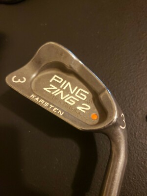 Ping Zing 2 3-Iron Orange Dot KARSTEN 201 shaft by Aldila RH