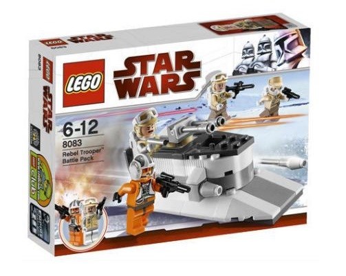 Lego Star Wars Rebel Trooper Battle Pack 8083 Hoth Snow Trooper Zev Senesca NISB