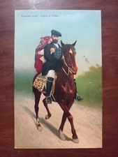 11544 CARTOLINA COSTUMI SARDI - PASTORE DI GALLURA 1920 circa 