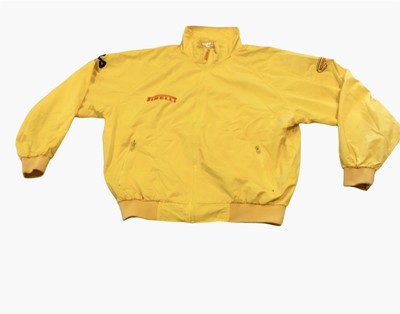 yellow fila jacket windbreaker