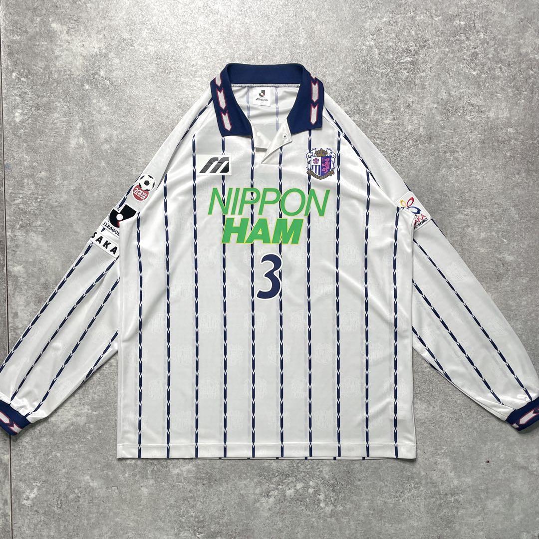 97-99 Mizuno Cerezo Osaka away L/S player-issued #3 used From 