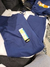 Scrubstar Core Essentials Unisex Scrub Pants w Drawstring Tie color Indigo 3XL