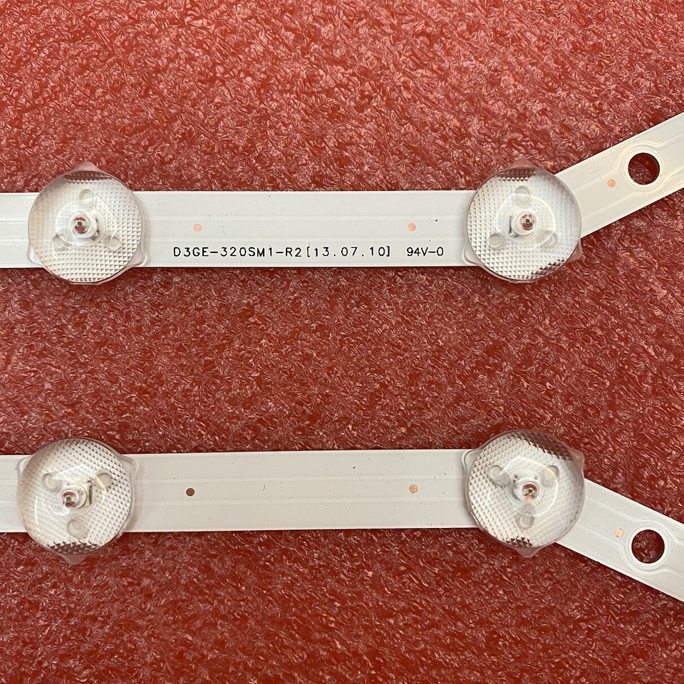 2 Pezzi Striscia LED Samsung UE32EH5000 UN32EH5000 UN32EH5300 – D3GE-320SM1-R1, BN96-28763A - 3