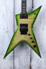 Dean Dimebag Stealth Floyd Flame Maple Dime Slime Electric Guitar With Hard Case