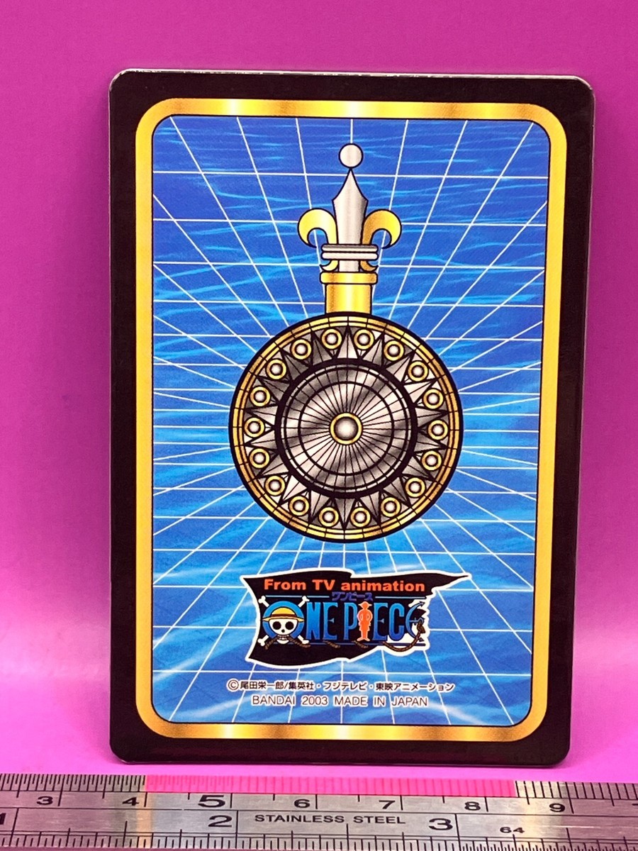 Tony Tony Chopper 101 One Piece King of Pirates Gummy Card 3D 2003