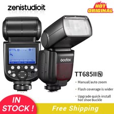 US Godox TT685II-N TT685IIN 2.4G TTL HSS 1/8000s Speedlite Flash Fr Nikon Camera