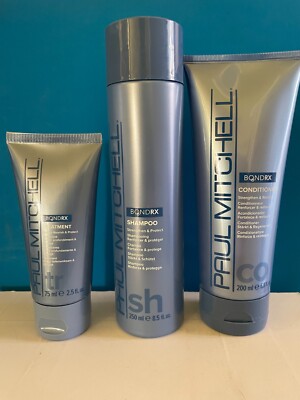 Paul Mitchell Bond RX Shampoo, Conditioner & Treatment New & Authentic