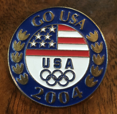 Broche ton or brillant équipe olympique américaine 2004 pour Broche ton or brillant équipe olympique américaine 2004 pour