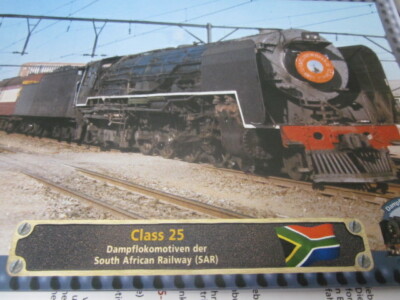 Dampflokarchiv 667 Class 25 SAR South African Railways 1953