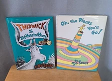 Dr. Seuss Books lot of 2 Children Thidwick The Big Hearted Moose Collectors Ed.