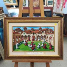 Ulisse olio su tavola 30 x 50 cm