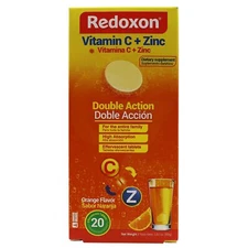 	Vitamin C + Zinc Effervescent Tablets of Vitamin C and Zinc	