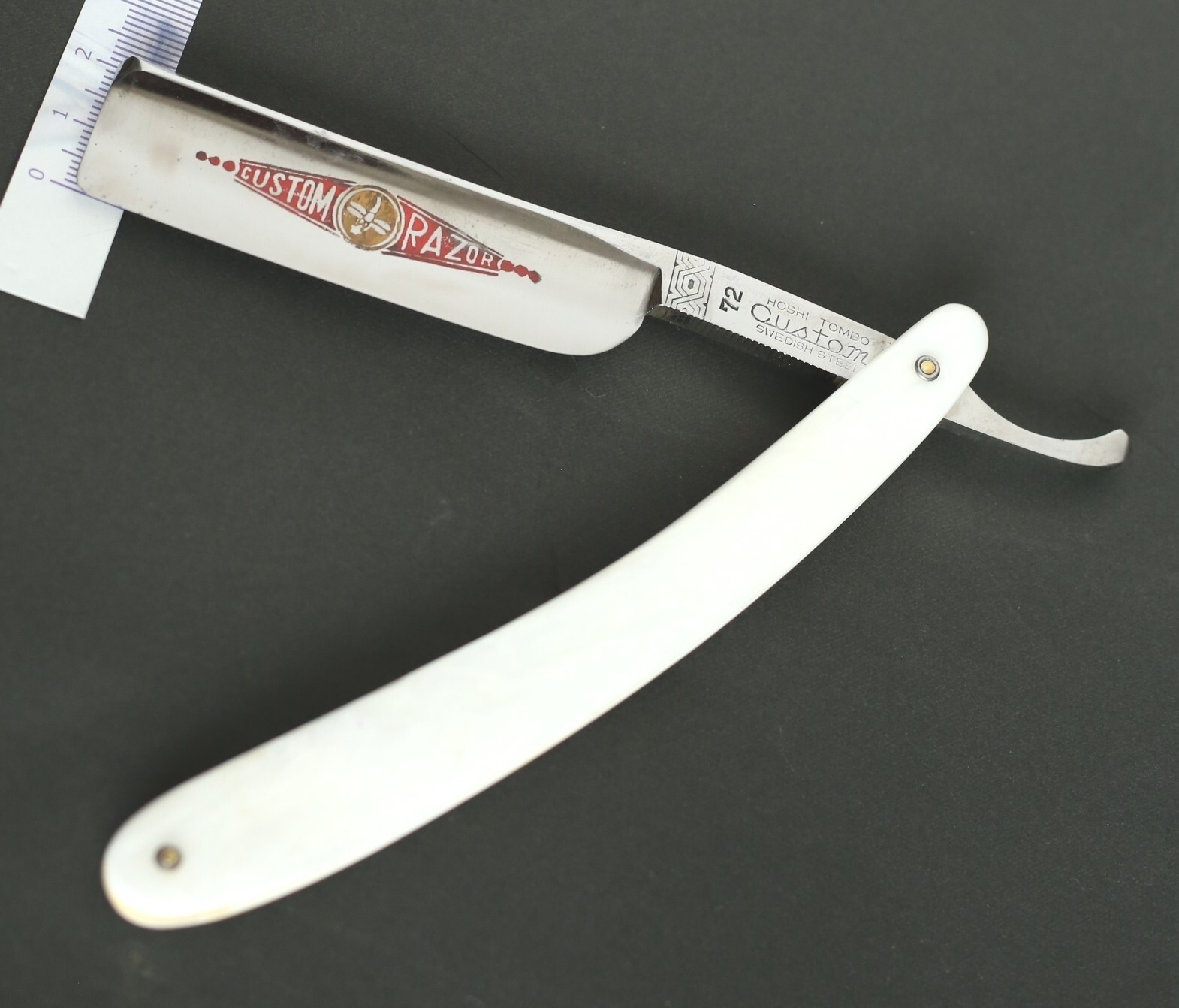 E・西洋剃刀型、日本剃刀・HOSHITOMBO　８０００・TOKYO・髭剃り・ヒゲ・年代物