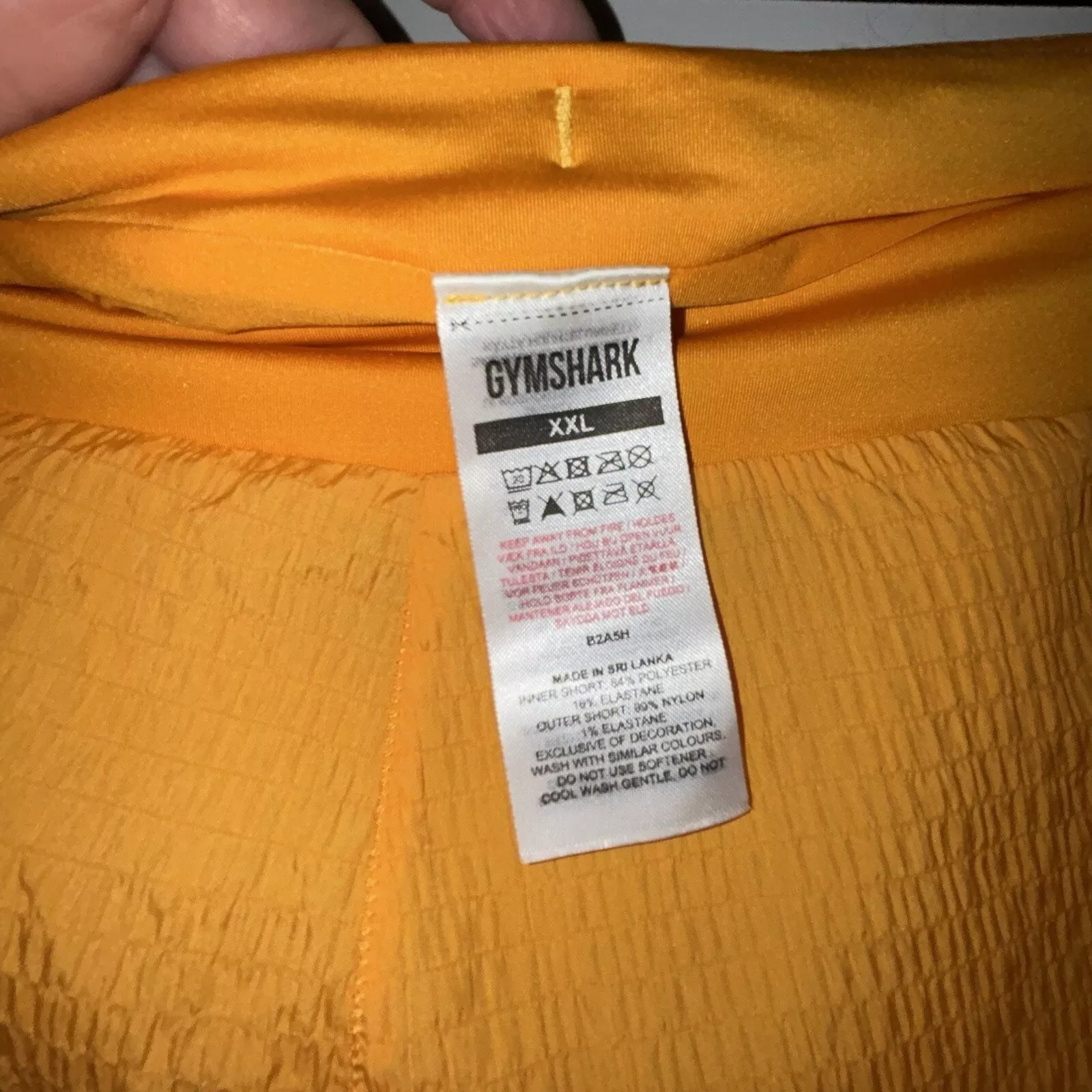 gymshark athletic shorts