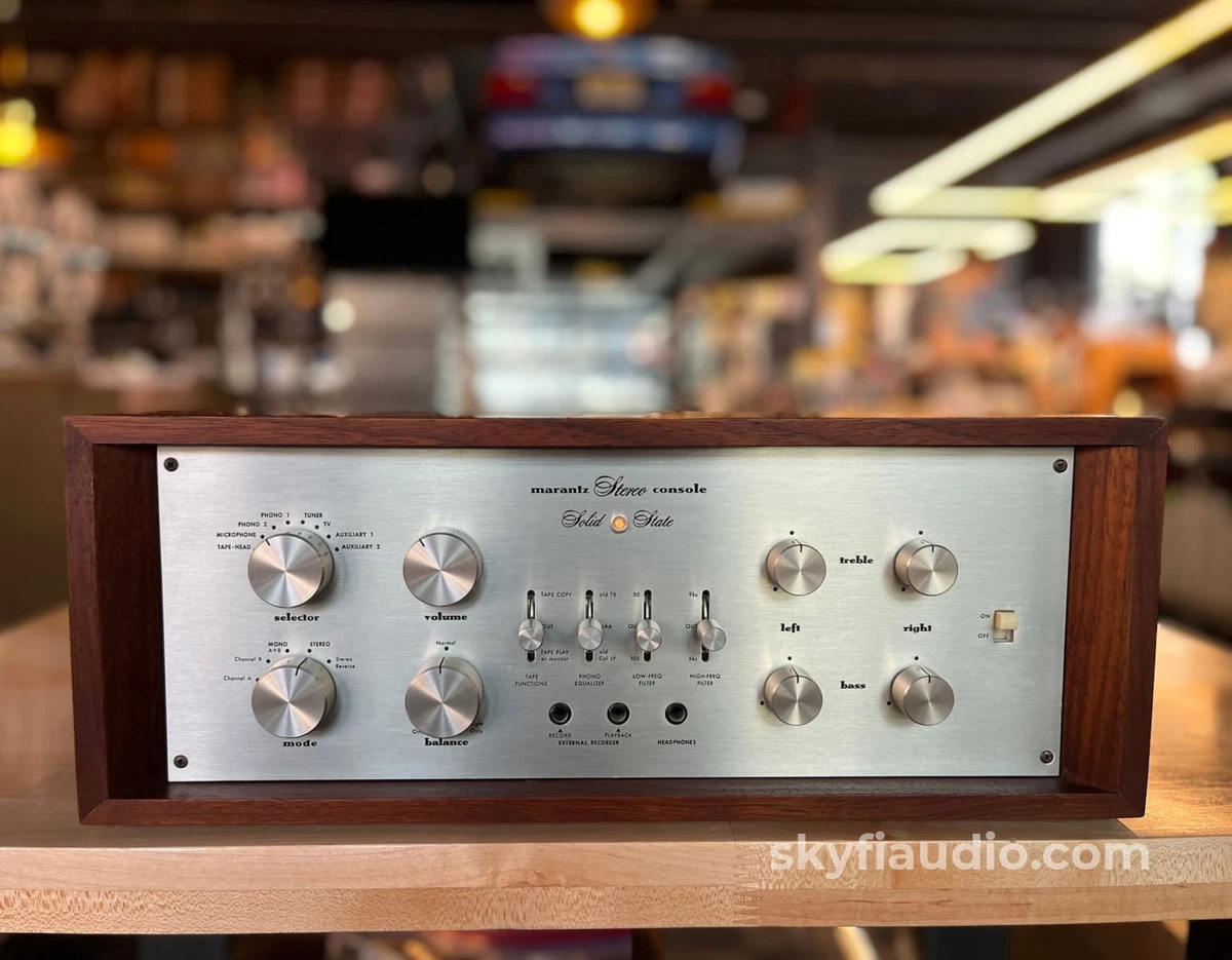 管球式 STEREO PRE-AMPLIFIER マランツ7型 25+ marantz 7 preamp for