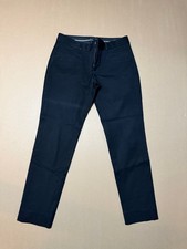 Banana Republic Women's Sloan Fit Dress Pants Dark Navy Stretch Size 4 28x26