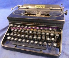 Kappel Portable Nr. 0199064 - Schreibmaschine alt antik - Samlg. GAT 1900