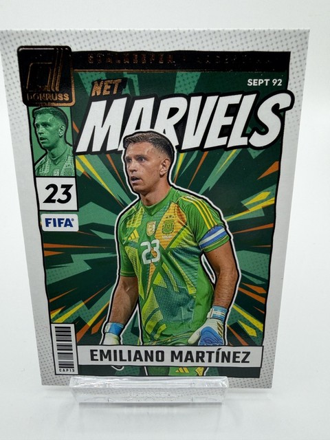 2024-25 PANINI Donruss Soccer Net Marvels Emiliano Martínez (Argentina)